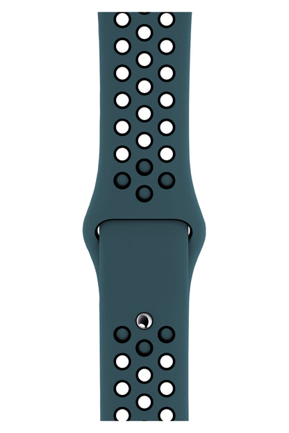 Apple Watch Compatible Silicone Perforated Sport Band Bondi