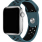 Apple Watch Compatible Silicone Perforated Sport Band Bondi