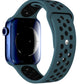 Apple Watch Compatible Silicone Perforated Sport Band Bondi
