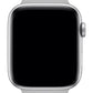 Apple Watch Uyumlu Silikon Delikli Spor Kordon Gri Yeşil  bikordon