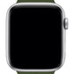 Apple Watch Compatible Silicone Perforated Sport Band Khaki Black 