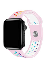 Apple Watch Uyumlu Silikon Delikli Spor Kordon Künzit