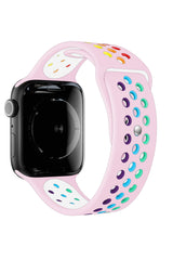 Apple Watch Uyumlu Silikon Delikli Spor Kordon Künzit