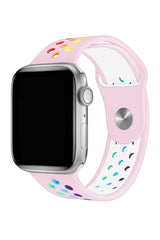 Apple Watch Uyumlu Silikon Delikli Spor Kordon Künzit