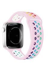 Apple Watch Uyumlu Silikon Delikli Spor Kordon Künzit