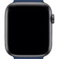 Apple Watch Uyumlu Silikon Delikli Spor Kordon Lacivert Beyaz