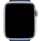 Apple Watch Uyumlu Silikon Delikli Spor Kordon Lacivert Beyaz