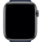 Apple Watch Compatible Silicone Perforated Sport Band Navy Blue Pink 