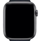 Apple Watch Uyumlu Silikon Delikli Spor Kordon Lacivert Siyah  bikordon