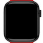 Apple Watch Uyumlu Silikon Delikli Spor Kordon Lal  bikordon