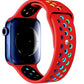Apple Watch Uyumlu Silikon Delikli Spor Kordon Lal  bikordon