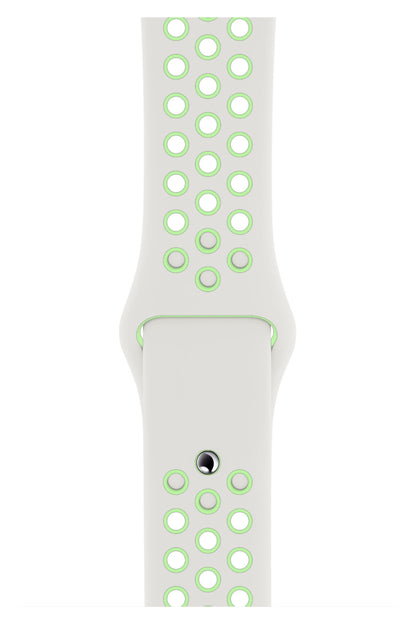 Apple Watch Uyumlu Silikon Delikli Spor Kordon Minty  bikordon