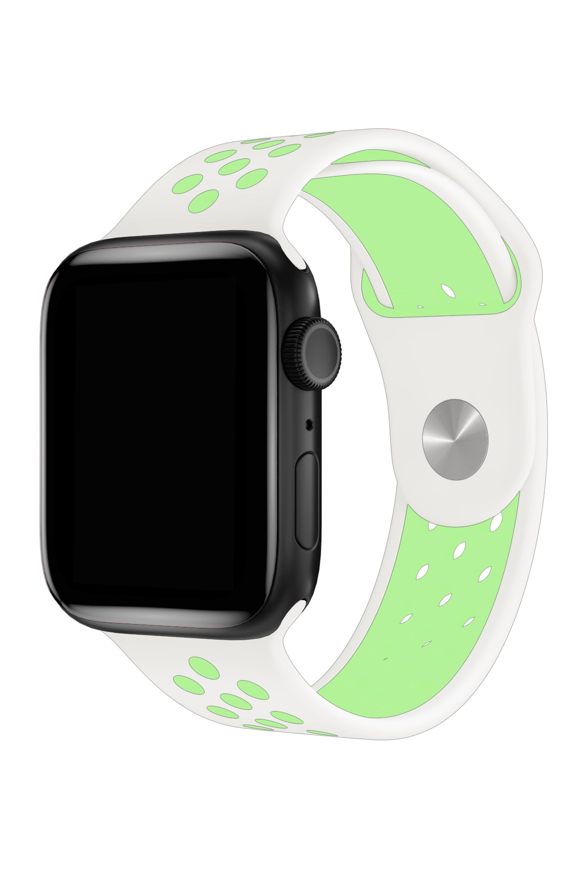 Apple Watch Uyumlu Silikon Delikli Spor Kordon Minty  bikordon