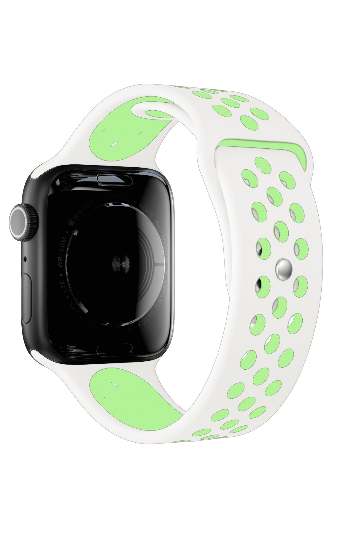 Apple Watch Uyumlu Silikon Delikli Spor Kordon Minty  bikordon