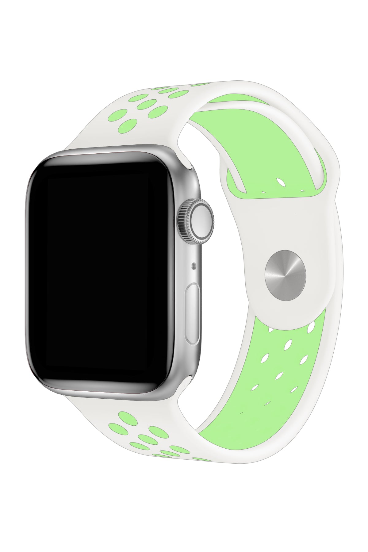 Apple Watch Uyumlu Silikon Delikli Spor Kordon Minty  bikordon