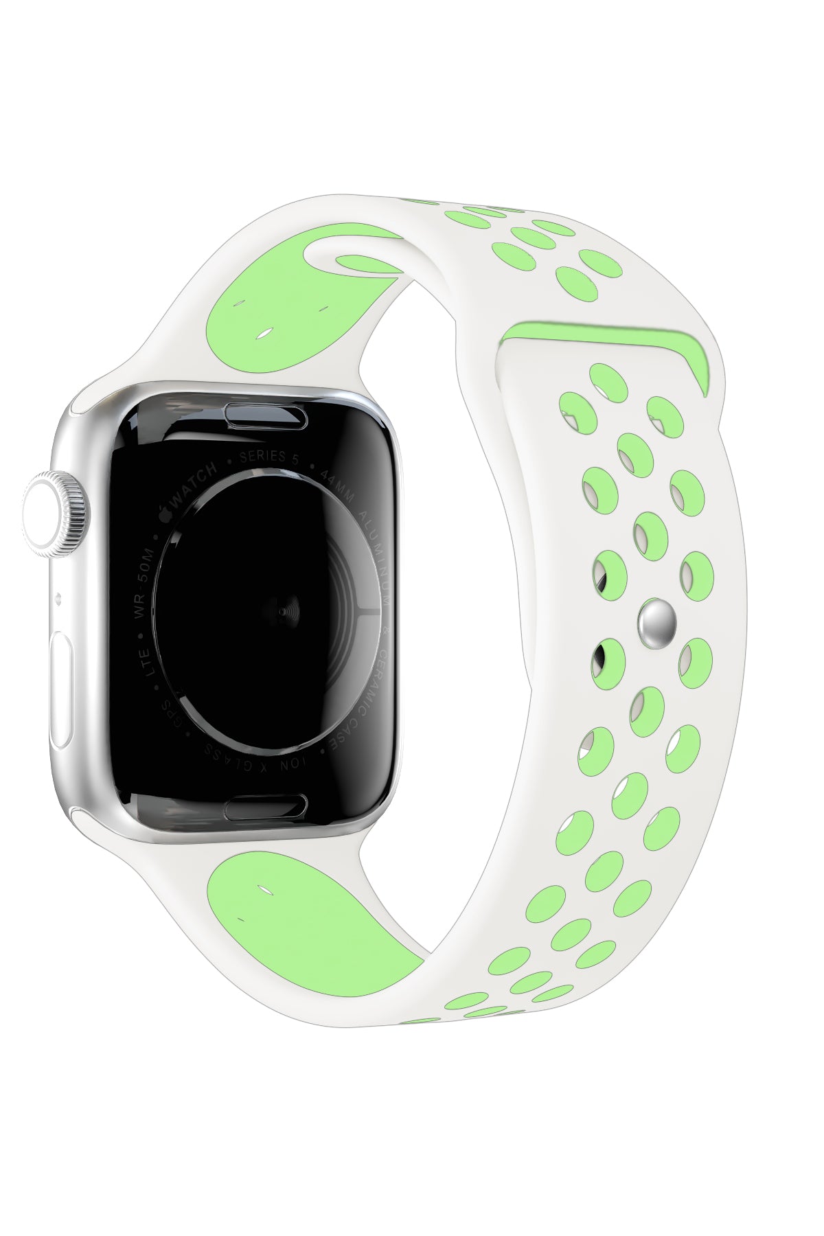 Apple Watch Uyumlu Silikon Delikli Spor Kordon Minty  bikordon