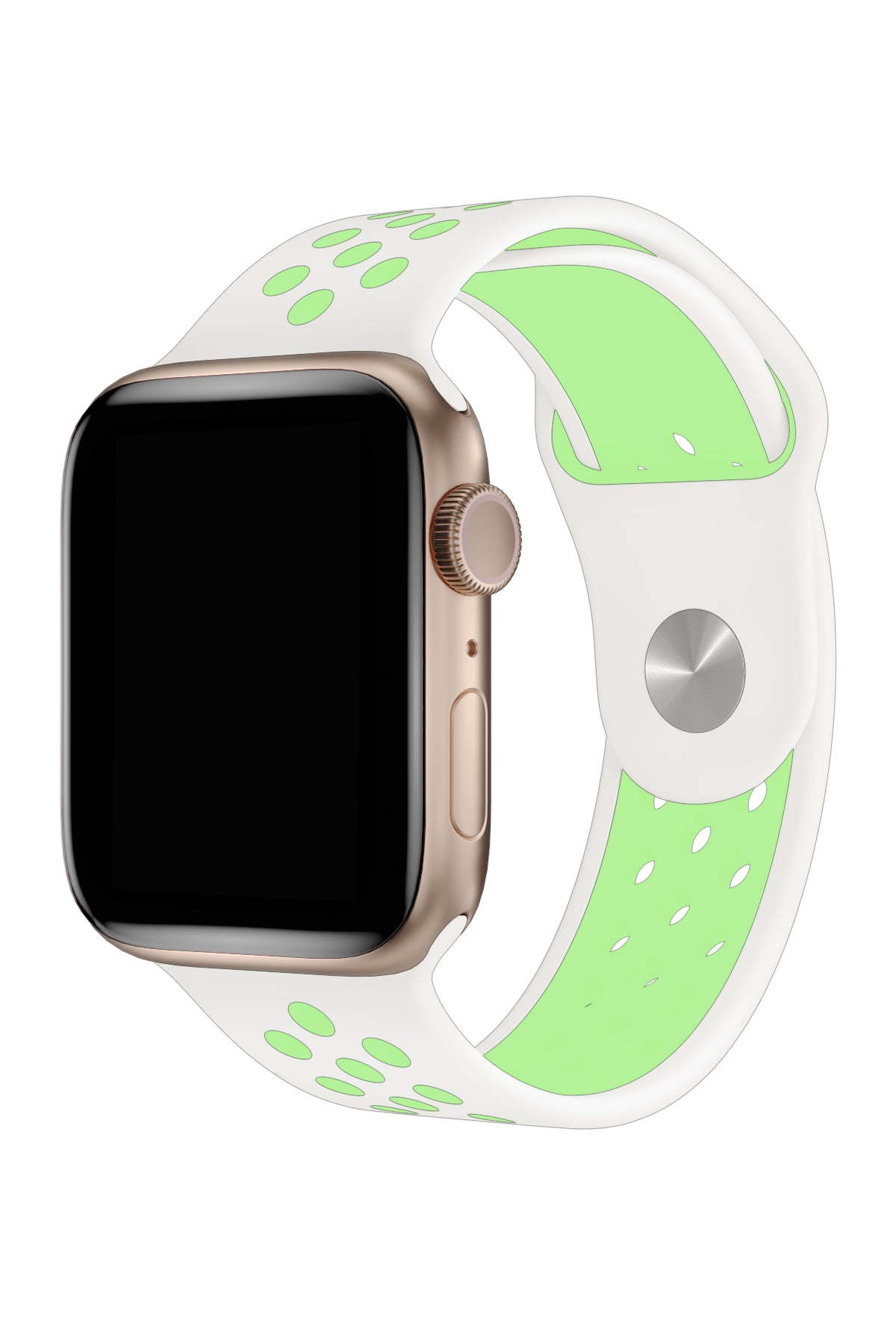 Apple Watch Uyumlu Silikon Delikli Spor Kordon Minty  bikordon