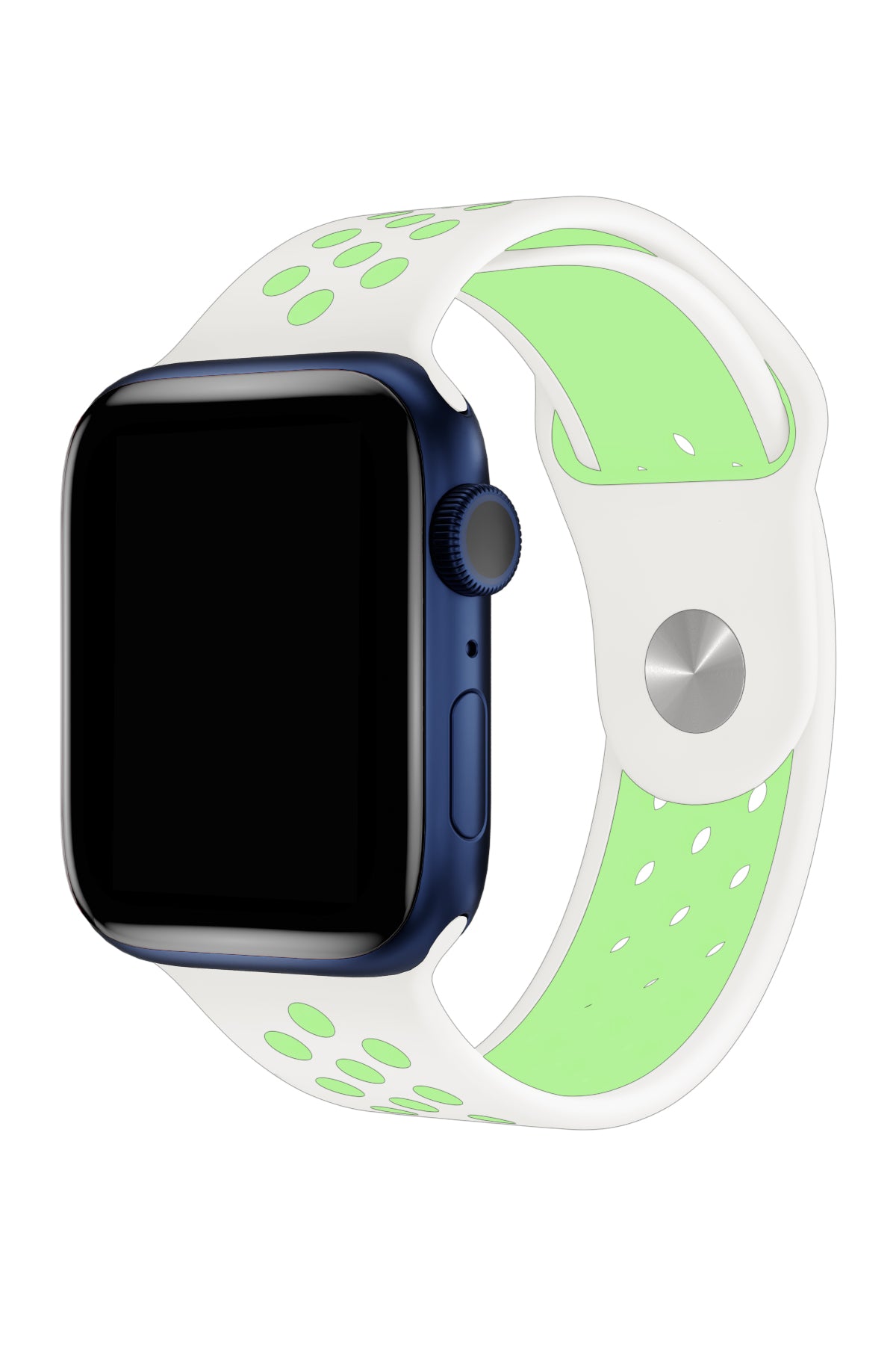 Apple Watch Uyumlu Silikon Delikli Spor Kordon Minty  bikordon