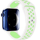 Apple Watch Compatible Silicone Perforated Sport Band Minty 