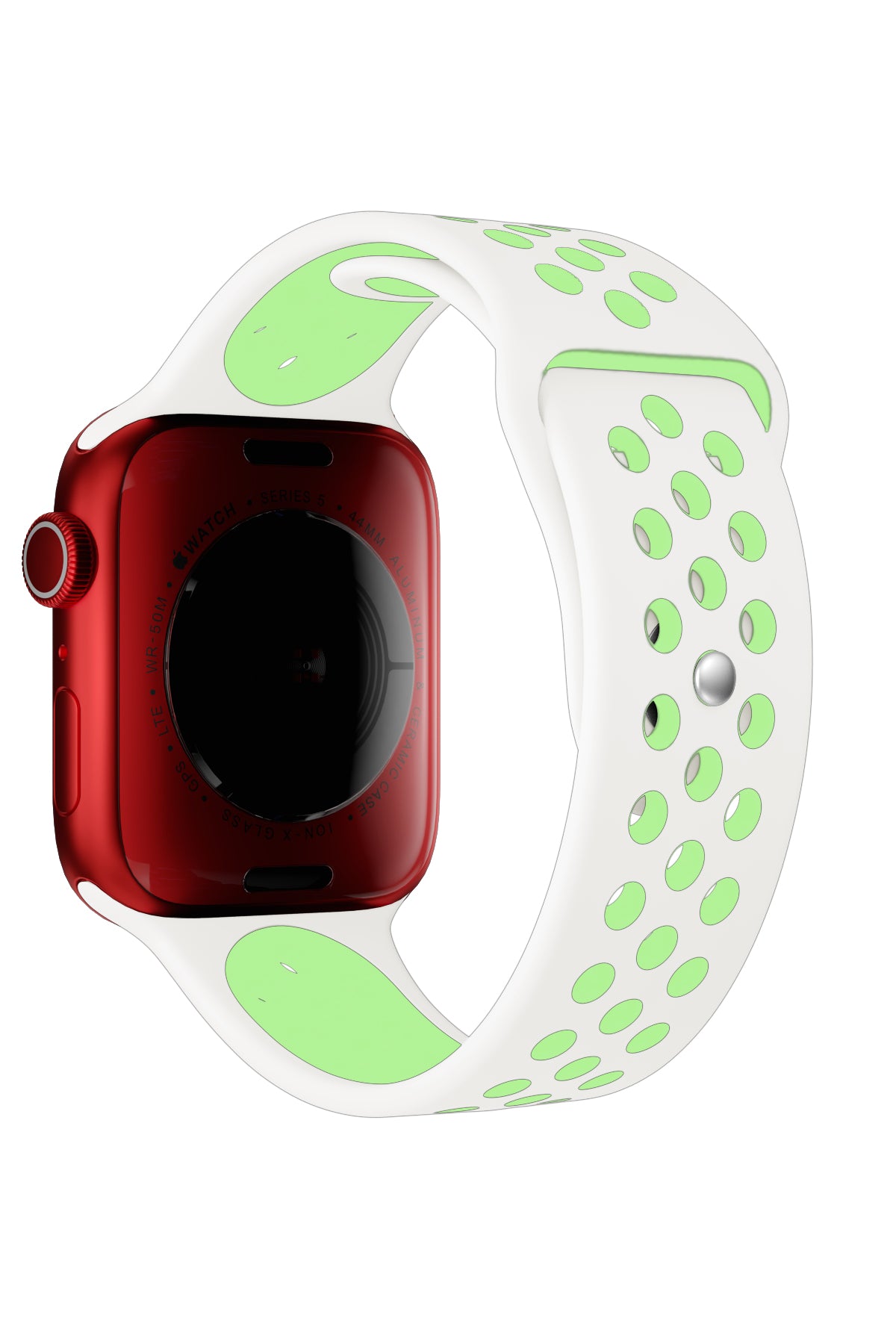 Apple Watch Uyumlu Silikon Delikli Spor Kordon Minty  bikordon