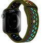 Apple Watch Uyumlu Silikon Delikli Spor Kordon Olive Stone  bikordon