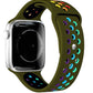 Apple Watch Uyumlu Silikon Delikli Spor Kordon Olive Stone