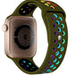 Apple Watch Uyumlu Silikon Delikli Spor Kordon Olive Stone  bikordon