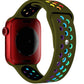 Apple Watch Uyumlu Silikon Delikli Spor Kordon Olive Stone  bikordon