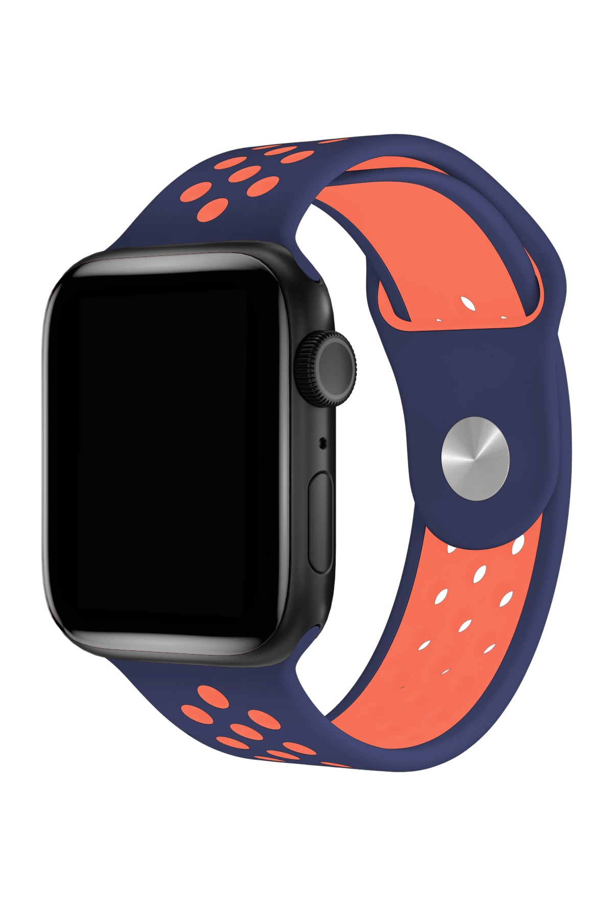 Apple Watch Uyumlu Silikon Delikli Spor Kordon Pinkish  bikordon