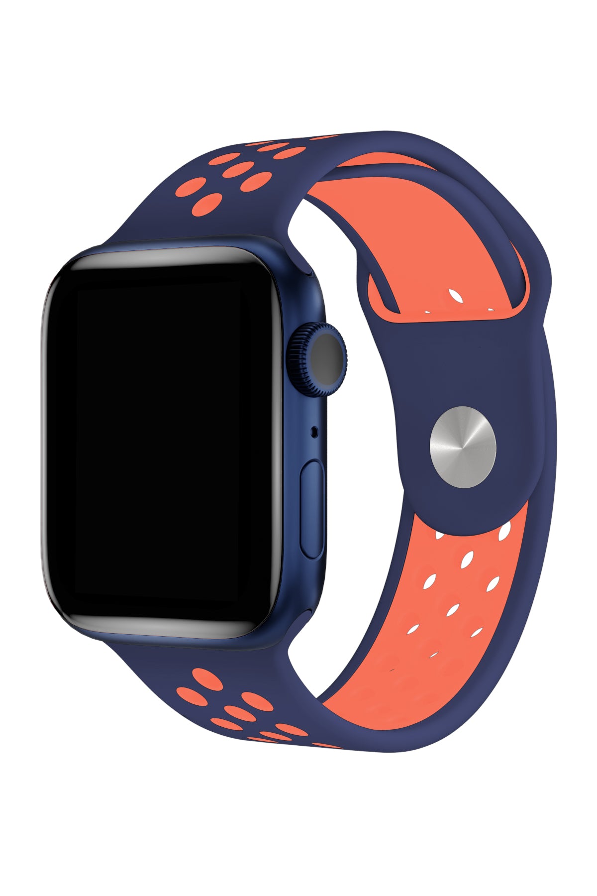Apple Watch Uyumlu Silikon Delikli Spor Kordon Pinkish  bikordon