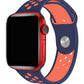Apple Watch Uyumlu Silikon Delikli Spor Kordon Pinkish  bikordon
