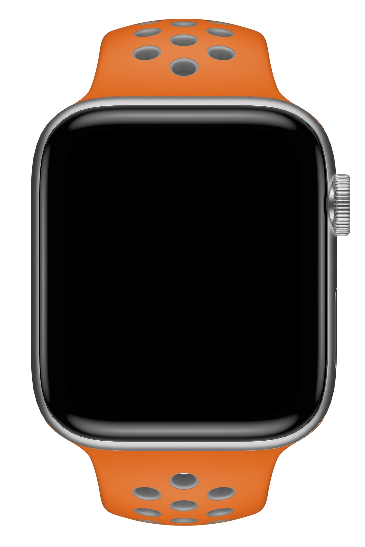 Apple Watch Uyumlu Silikon Delikli Spor Kordon Pumpkin  bikordon