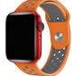Apple Watch Uyumlu Silikon Delikli Spor Kordon Pumpkin