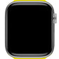 Apple Watch Uyumlu Silikon Delikli Spor Kordon Sarı Lacivert  bikordon