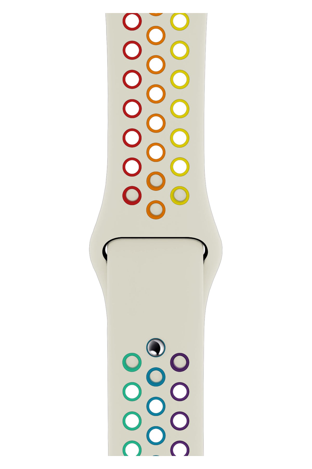 Apple Watch Uyumlu Silikon Delikli Spor Kordon Selenit  bikordon