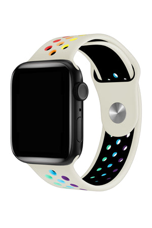 Apple Watch Uyumlu Silikon Delikli Spor Kordon Selenit  bikordon