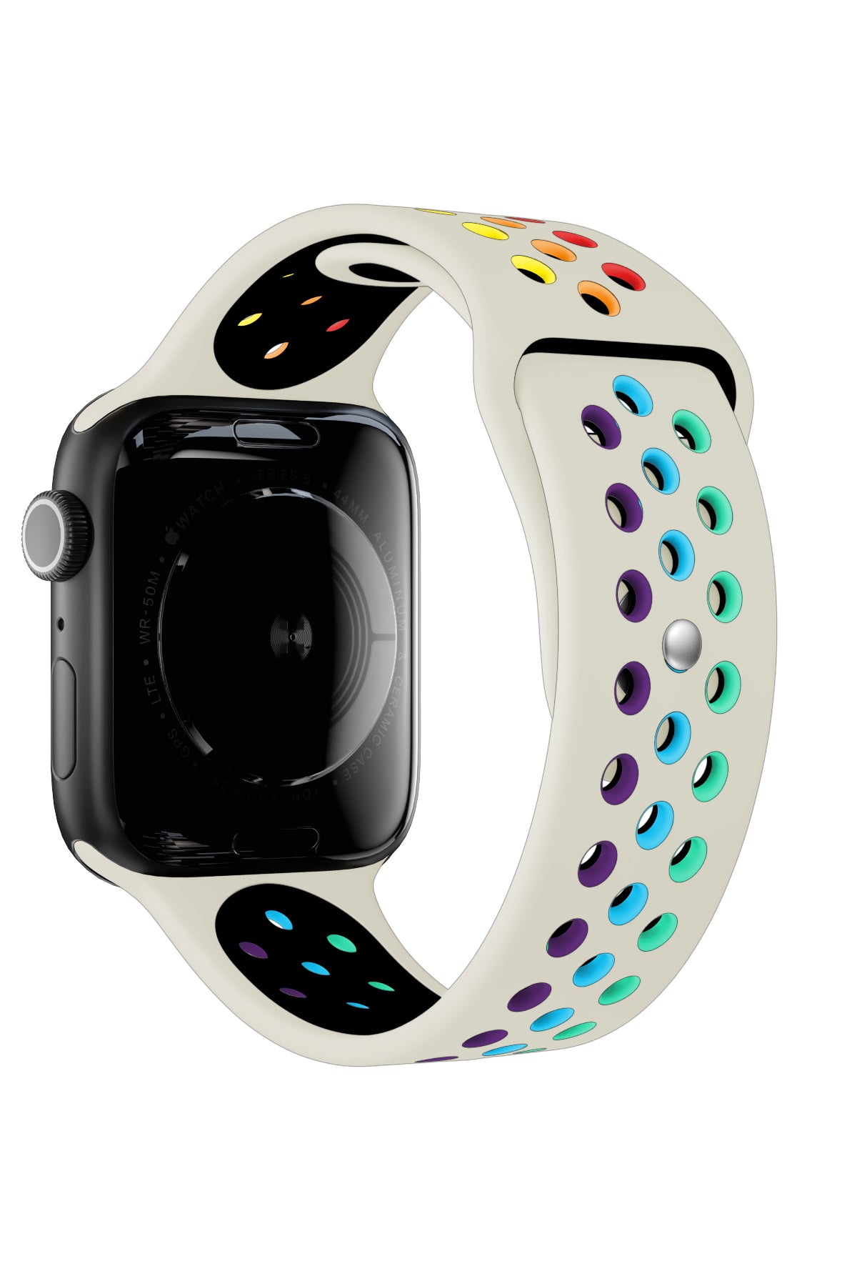 Apple Watch Uyumlu Silikon Delikli Spor Kordon Selenit  bikordon