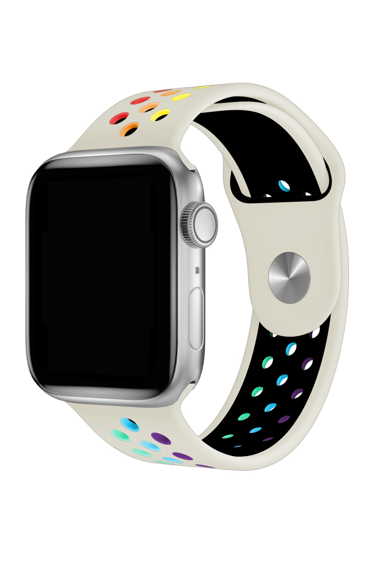 Apple Watch Uyumlu Silikon Delikli Spor Kordon Selenit  bikordon