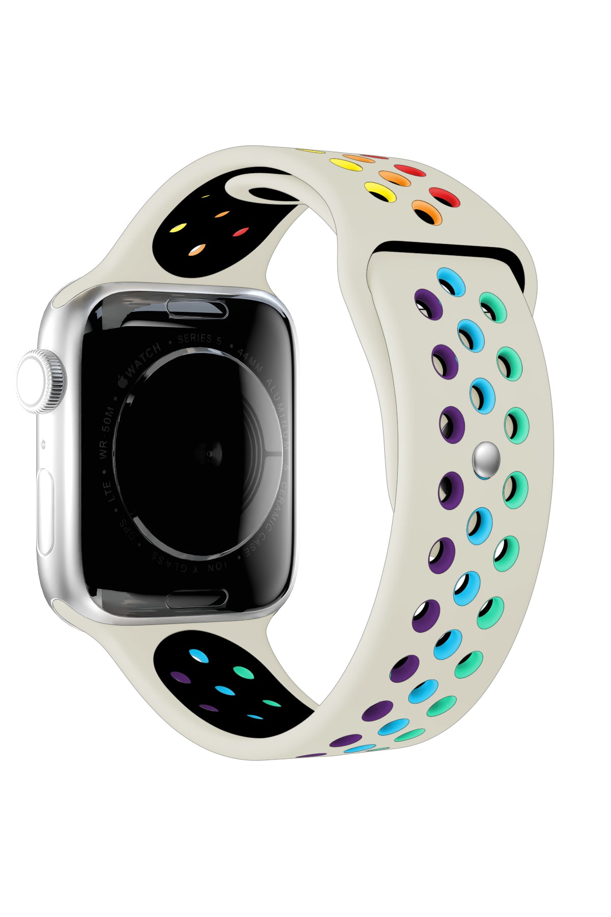Apple Watch Uyumlu Silikon Delikli Spor Kordon Selenit  bikordon