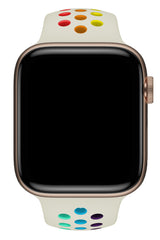 Apple Watch Uyumlu Silikon Delikli Spor Kordon Selenit
