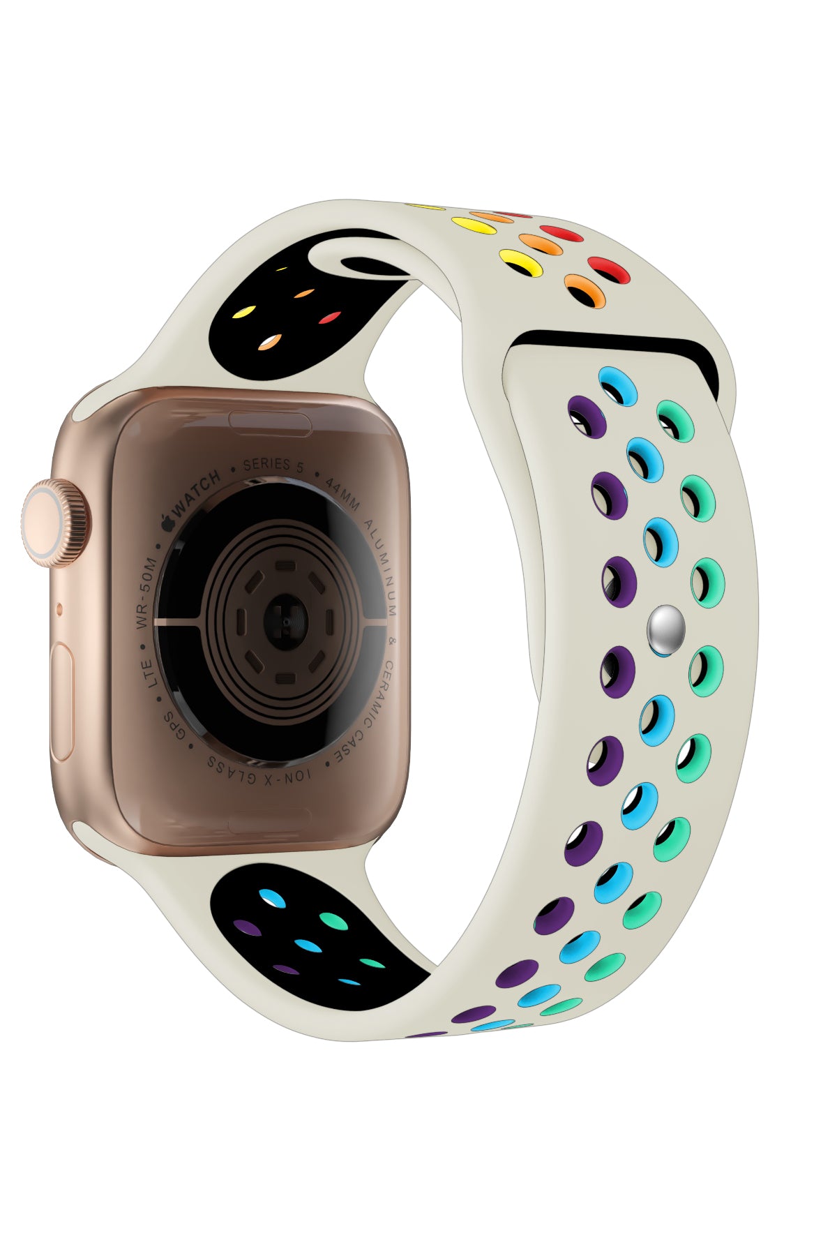 Apple Watch Uyumlu Silikon Delikli Spor Kordon Selenit  bikordon