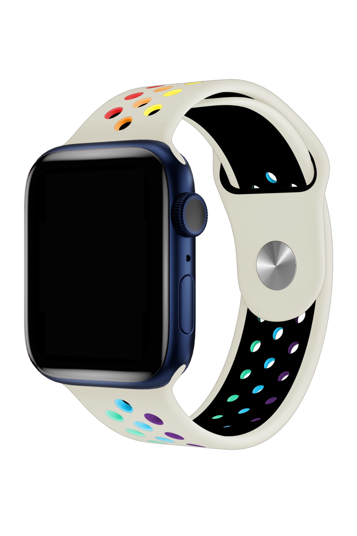 Apple Watch Uyumlu Silikon Delikli Spor Kordon Selenit  bikordon