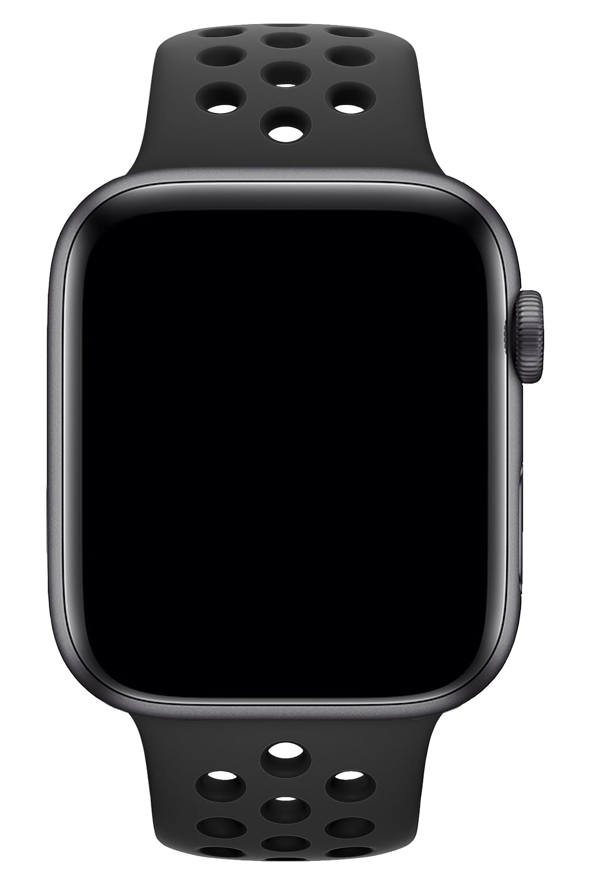 Apple Watch Uyumlu Silikon Delikli Spor Kordon Petrol Siyah  bikordon