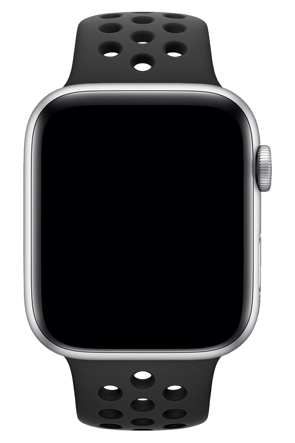 Apple Watch Uyumlu Silikon Delikli Spor Kordon Petrol Siyah  bikordon