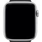 Apple Watch Uyumlu Silikon Delikli Spor Kordon Siyah Kırmızı  bikordon