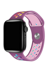 Apple Watch Uyumlu Silikon Delikli Spor Kordon Zoisit