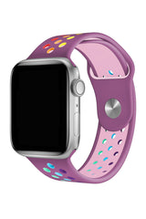 Apple Watch Uyumlu Silikon Delikli Spor Kordon Zoisit