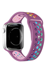 Apple Watch Uyumlu Silikon Delikli Spor Kordon Zoisit