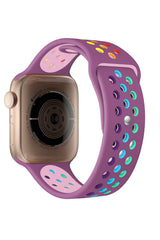 Apple Watch Uyumlu Silikon Delikli Spor Kordon Zoisit