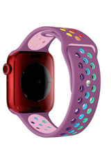 Apple Watch Uyumlu Silikon Delikli Spor Kordon Zoisit